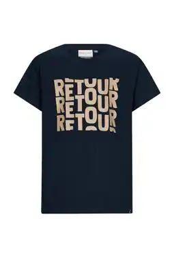 Wehkamp Retour Jeans T-shirt donkerblauw aanbieding