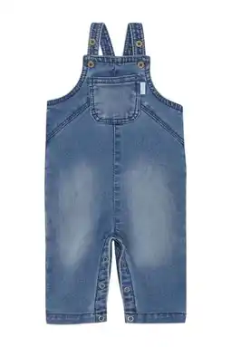 Wehkamp Noppies baby denim regular tuinbroek medium blue denim aanbieding