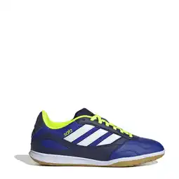 Wehkamp adidas Performance Super Sala Competition 3 junior zaalvoetbalschoenen donkerblauw/geel aanbieding