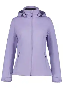 Wehkamp Icepeak softshell jas Boise lila aanbieding