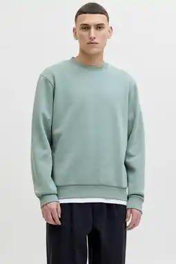 Wehkamp JACK & JONES ESSENTIALS sweater turquoise aanbieding