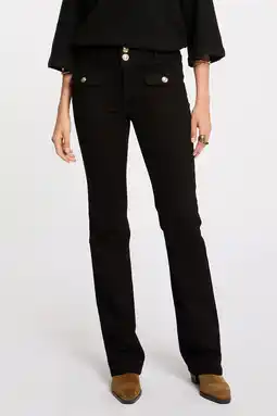 Wehkamp Morgan bootcut jeans zwart aanbieding