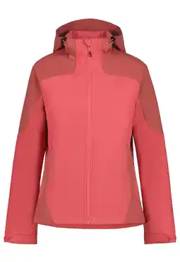 Wehkamp Icepeak softshell jas Burnet koraalrood aanbieding