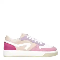 Wehkamp Hip leren sneakers roze aanbieding