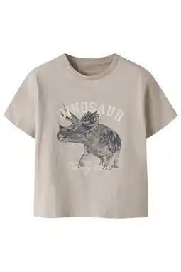 Wehkamp NAME IT MINI T-shirt grijs aanbieding