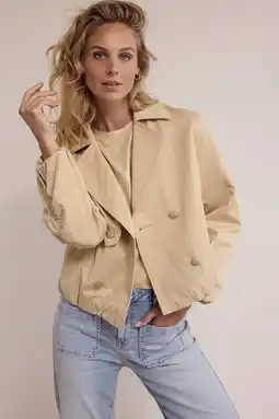 Wehkamp Tramontana trenchcoat beige aanbieding