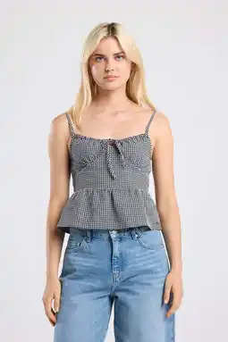 Wehkamp America Today mouwloze top zwart aanbieding