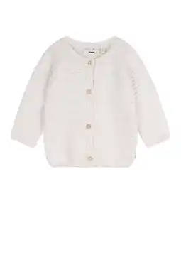 Wehkamp Petite Maison vest wit grof gebreid aanbieding