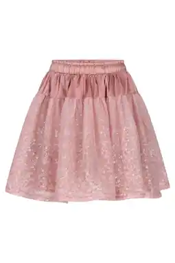 Wehkamp Le Chic A-lijn rok met pailletten roze aanbieding