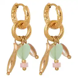 Wehkamp Label Kiki gold plated oorbellen Little Fish aanbieding