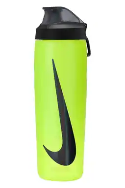Wehkamp Nike bidon 700 ml Refuel Locking Lid geel/zwart/wit aanbieding