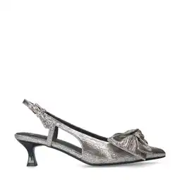 Wehkamp Manfield slingback pumps zilver aanbieding