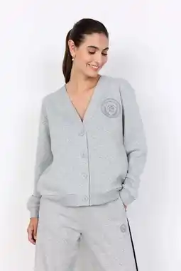 Wehkamp Soyaconcept sweatvest grijs melange aanbieding