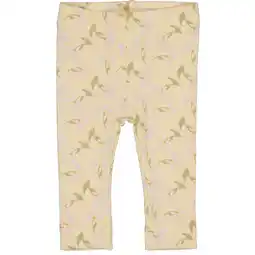 Wehkamp LEVV Newborn regular legging geel aanbieding