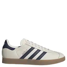 Wehkamp adidas Originals Gazelle sneakers wit/blauw aanbieding
