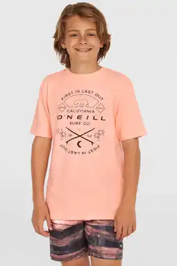 Wehkamp O'Neill T-shirt zalm aanbieding
