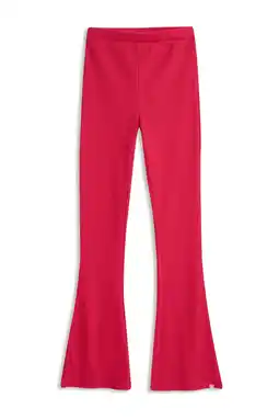 Wehkamp 4PRESIDENT flared broek fuchsia aanbieding