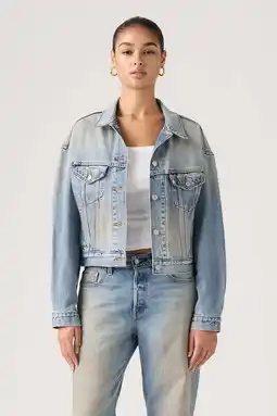 Wehkamp Levi's spijkerjas light blue denim aanbieding