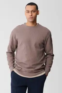 Wehkamp Shoeby sweater met textuur taupe aanbieding
