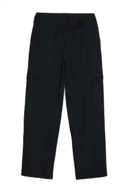 Wehkamp Desigual straight lowwaist cargobroek zwart aanbieding