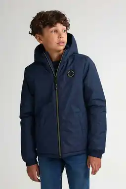 Wehkamp Petrol Industries winterjas marineblauw aanbieding