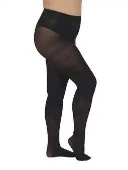 Wehkamp ONLY CARMAKOMA panty CARSAGA 40 denier - zwart (set van 2) aanbieding