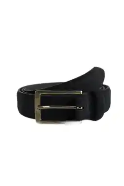 Wehkamp WE Fashion leren riem donkerblauw aanbieding