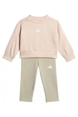 Wehkamp adidas Sportswear joggingpak roze/zand aanbieding