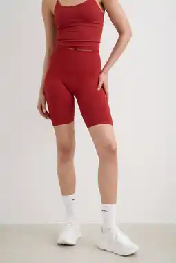 Wehkamp Aim'n sportshort Shape seamless roodbruin aanbieding