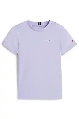 Wehkamp Tommy Hilfiger kids T-shirt lila aanbieding