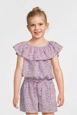 Wehkamp NAME IT KIDS playsuit lila/wit aanbieding