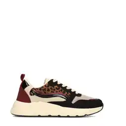 Wehkamp POSH by Poelman Charlie chunky sneakers zwart/beige aanbieding