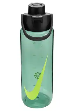 Wehkamp Nike bidon 700 ml Renew Recharge Chug Bottle grijsgroen/zwart/geel aanbieding