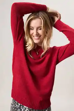 Wehkamp Miss Etam pullover rood aanbieding