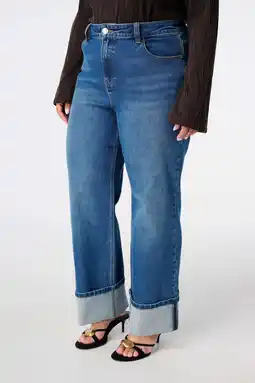 Wehkamp MS Mode slim fit jeans medium blue denim aanbieding