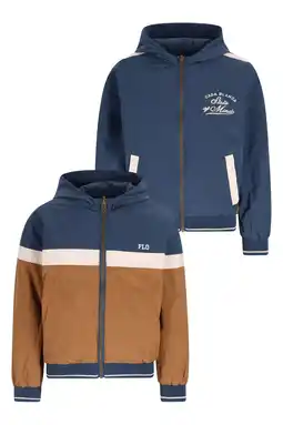 Wehkamp Like Flo Boys reversible jas donkerblauw aanbieding