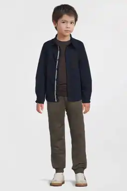 Wehkamp Quapi denim overhemd dark blue denim aanbieding