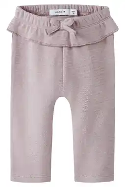 Wehkamp NAME IT BABY regular legging lila aanbieding