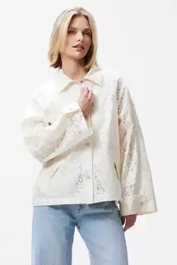 Wehkamp Catwalk Junkie kanten jasje ecru aanbieding