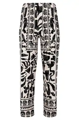 Wehkamp YOEK straight regularwaist broek zwart aanbieding