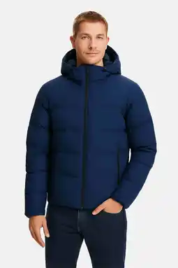 Wehkamp Cars gewatteerde jas donkerblauw aanbieding