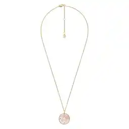 Wehkamp Fossil ketting JF04844710 Weegschaal sterrenbeeld goudkleurig aanbieding