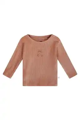 Wehkamp Petite Maison longsleeve bruin aanbieding