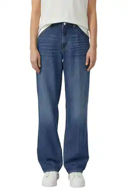 Wehkamp s.Oliver straight leg jeans medium blue denim aanbieding