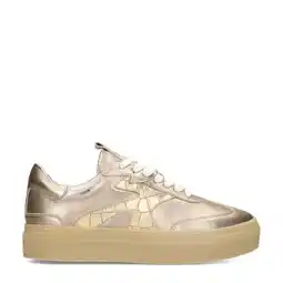 Wehkamp PS Poelman Titular leren sneakers roségoud aanbieding