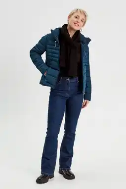 Wehkamp Cache Cache gewatteerde jas blauw aanbieding