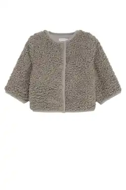 Wehkamp Noppies baby teddy jas beige aanbieding