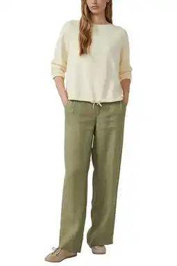 Wehkamp s.Oliver sweater met backprint ecru aanbieding