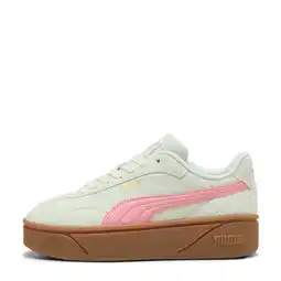 Wehkamp Puma Club suede leren sneakers II Era lichtgroen/roze aanbieding