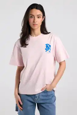 Wehkamp America Today T-shirt met backprint lichtroze aanbieding